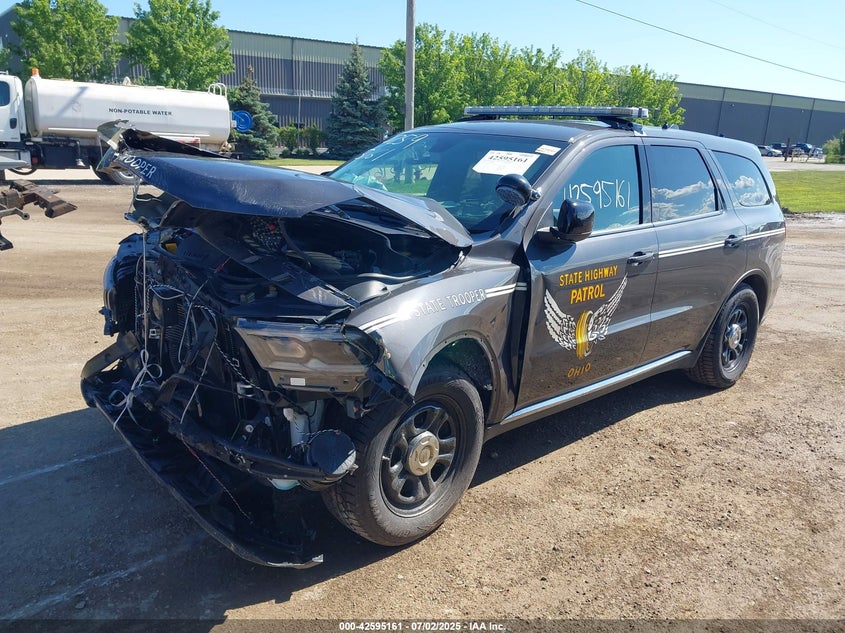 Vin: 1c4sdjftxpc631593, lot: 43088122, dodge durango pursuit awd 20232