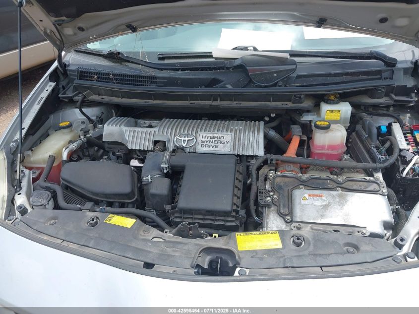 2010 Toyota Prius Iv VIN: JTDKN3DUXA0145153 Lot: 42595464