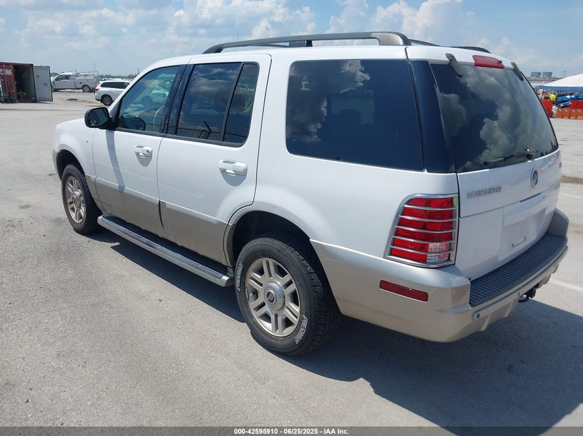 2003 Mercury Mountaineer VIN: 4M2DU86K83Z154012 Lot: 42595910
