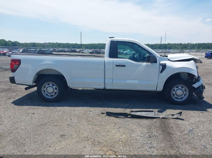 2024 Ford F-150 Xl VIN: 1FTMF1KP9RKF66188 Lot: 42596052