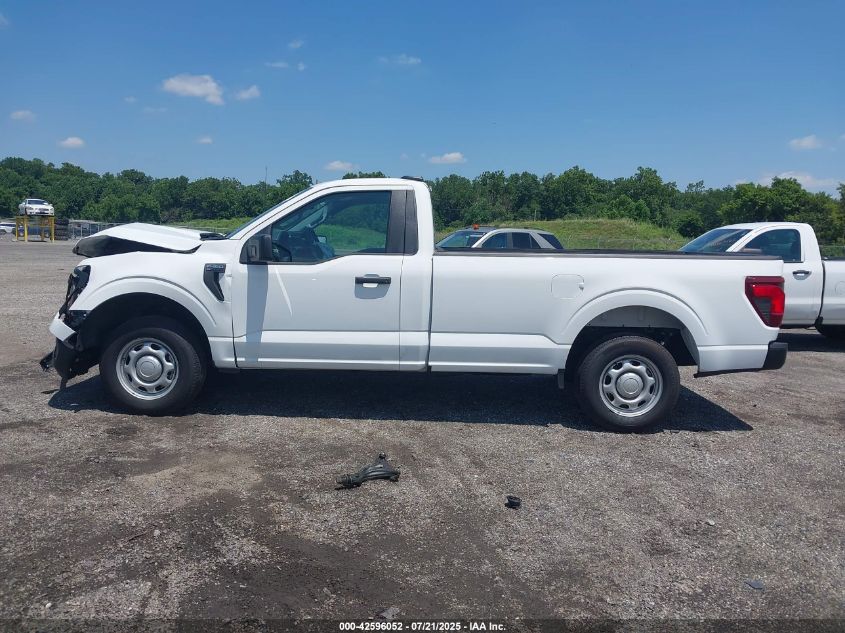 2024 Ford F-150 Xl VIN: 1FTMF1KP9RKF66188 Lot: 42596052
