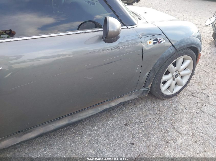 2006 Mini Cooper S VIN: WMWRE33536T137021 Lot: 42596452