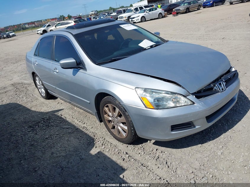 1HGCM66516A068187 2006 Honda Accord 3.0 Ex auction photo 1