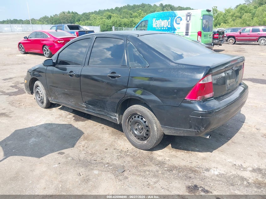 2006 FORD FOCUS VIN: 1FAFP34N76W233950