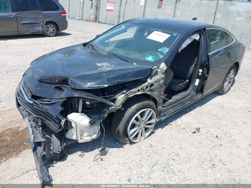 2018 CHEVROLET MALIBU LT - 1G1ZD5ST6JF149925