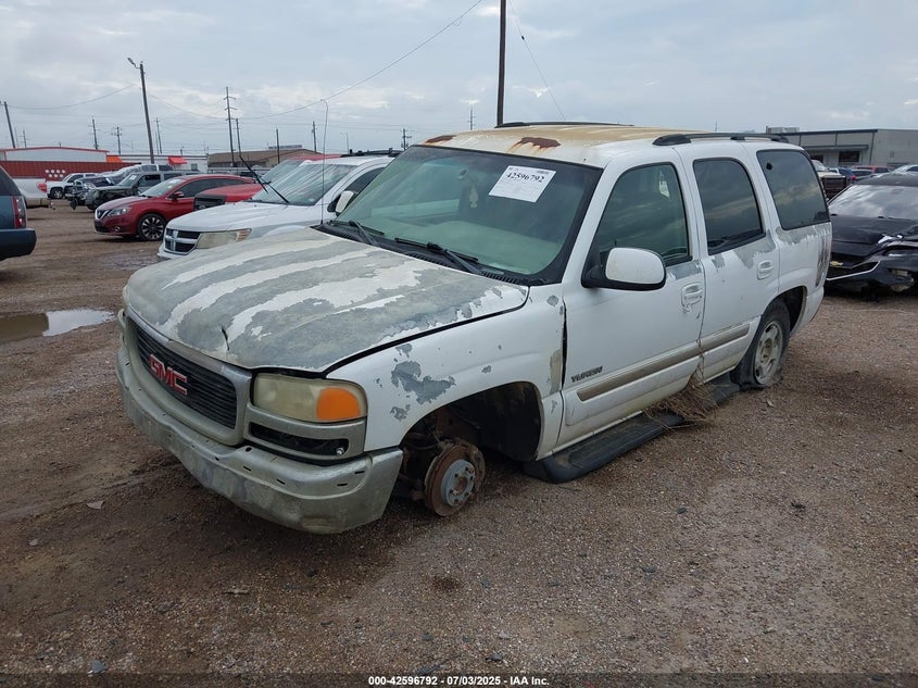 2004 GMC Yukon Sle white other flexible 1GKEC13Z64R166042 photo #3
