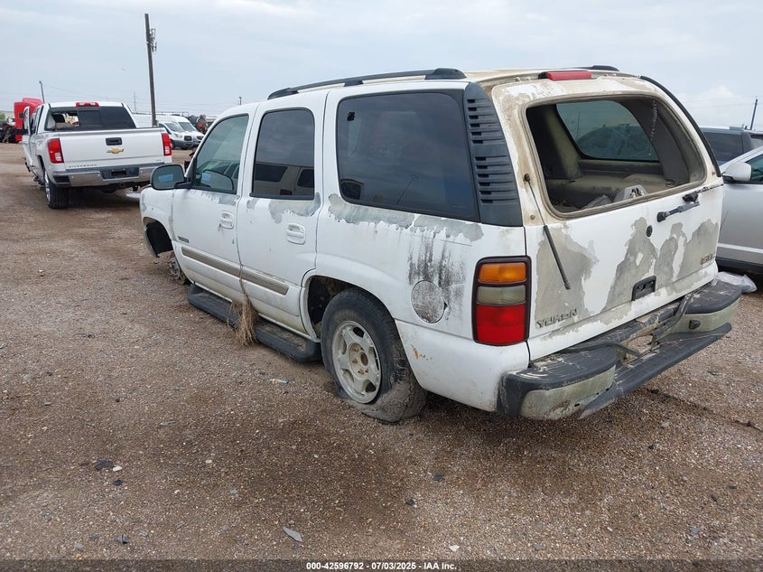 2004 GMC Yukon Sle white other flexible 1GKEC13Z64R166042 photo #4