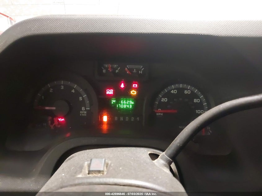 2010 Ford E-250 Commercial/Recreational VIN: 1FTNE2EW8ADA42023 Lot: 42596846