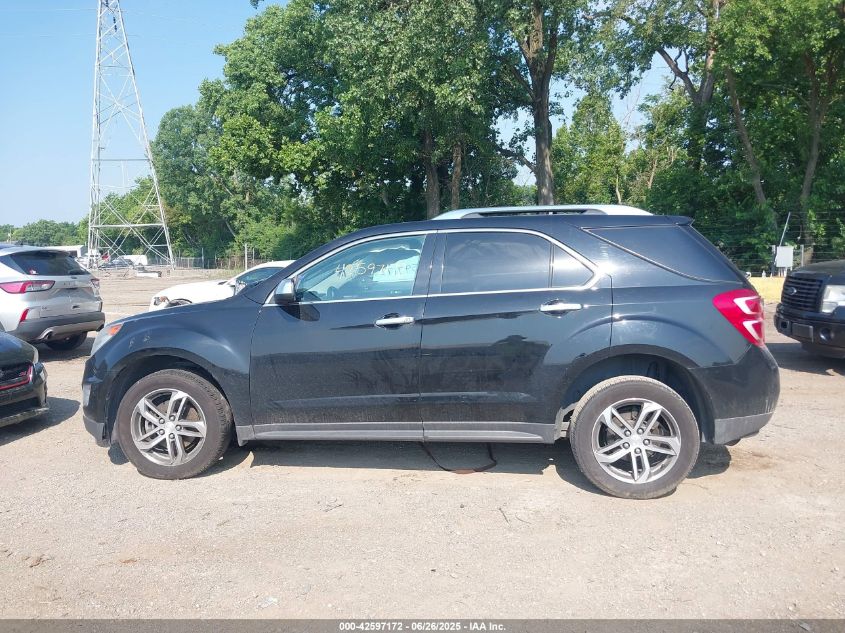 2016 Chevrolet Equinox Ltz VIN: 2GNFLGEK7G6275751 Lot: 42597172