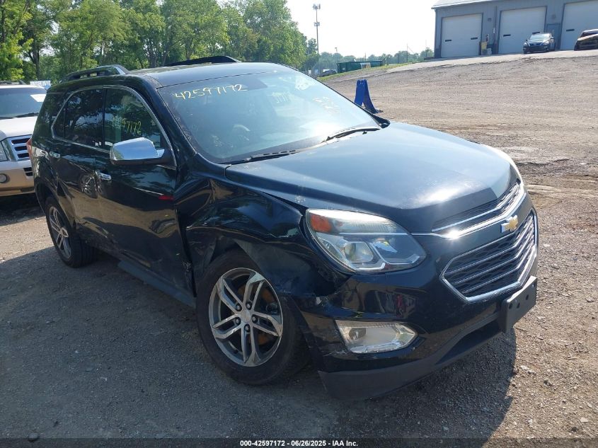 2016 Chevrolet Equinox Ltz VIN: 2GNFLGEK7G6275751 Lot: 42597172