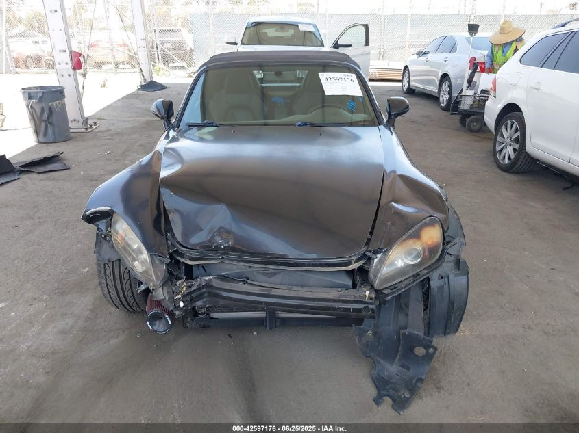 2006 Honda S2000 VIN: JHMAP21416S003398 Lot: 42597176
