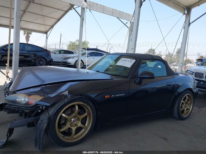 2006 Honda S2000 VIN: JHMAP21416S003398 Lot: 42597176