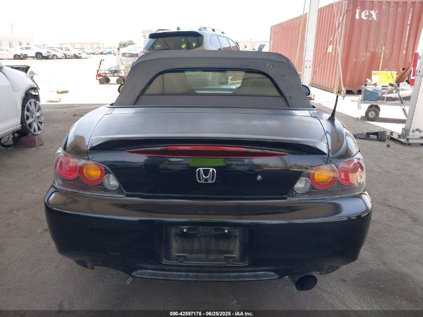 2006 Honda S2000 VIN: JHMAP21416S003398 Lot: 42597176