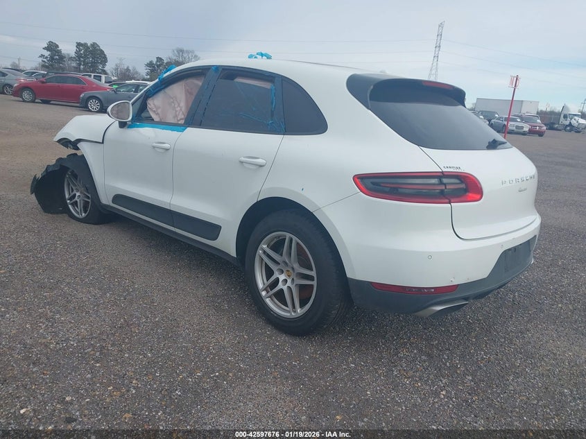 Vin: wp1aa2a57jlb05186, lot: 43090637, porsche macan sport edition 20183