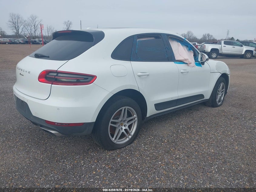 Vin: wp1aa2a57jlb05186, lot: 43090637, porsche macan sport edition 20184