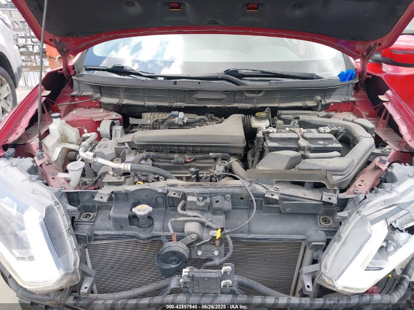 2017 Nissan Rogue Sv VIN: JN8AT2MT7HW403627 Lot: 42597940