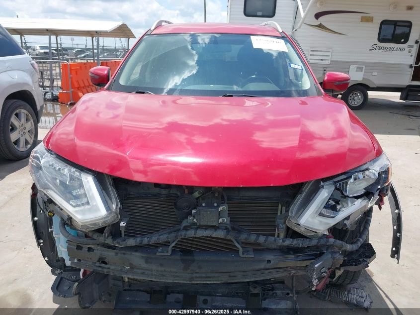 2017 Nissan Rogue Sv VIN: JN8AT2MT7HW403627 Lot: 42597940