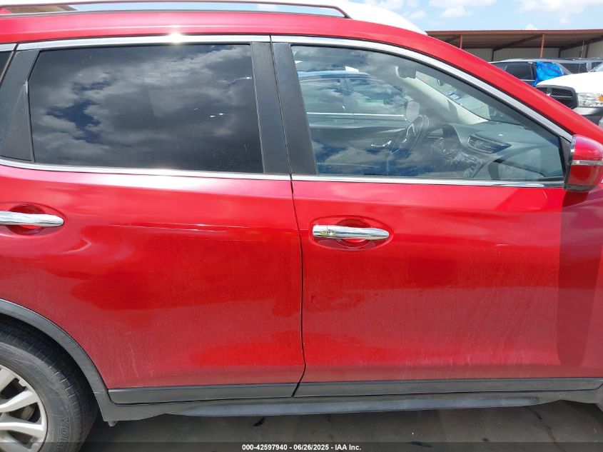 2017 Nissan Rogue Sv VIN: JN8AT2MT7HW403627 Lot: 42597940