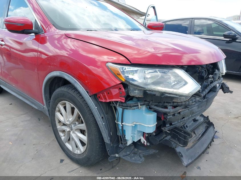 2017 Nissan Rogue Sv VIN: JN8AT2MT7HW403627 Lot: 42597940