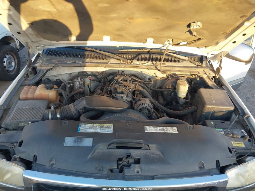 2000 GMC Sierra 1500 Sle VIN: 1GTEK19T5YE311165 Lot: 42598022