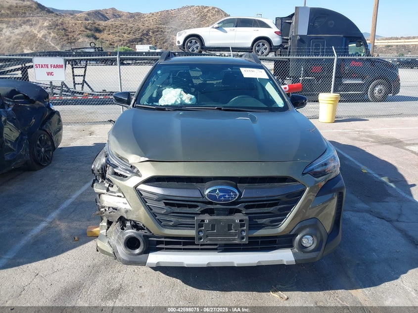 2025 Subaru Outback 2.4 Limited Xt Green Lot 111042598075 Vin 4S4BTGND2S3126796
