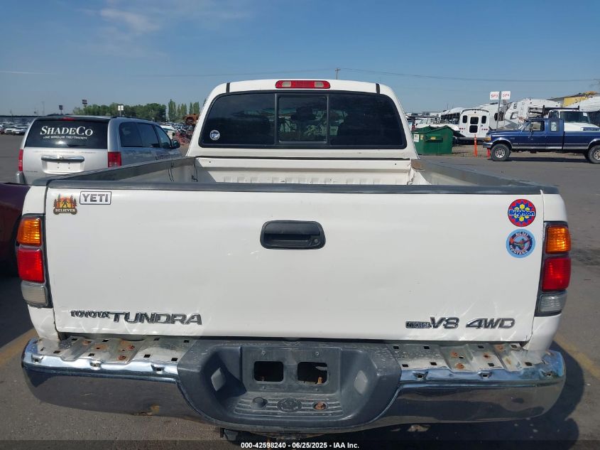 2004 Toyota Tundra Sr5 V8 VIN: 5TBBT44184S448508 Lot: 42598240