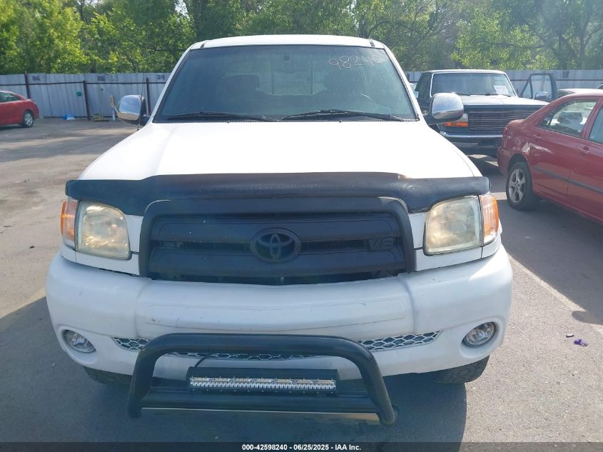 2004 Toyota Tundra Sr5 V8 VIN: 5TBBT44184S448508 Lot: 42598240