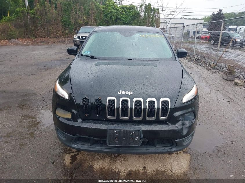 2016 Jeep Cherokee Sport VIN: 1C4PJMAB5GW174205 Lot: 42598253