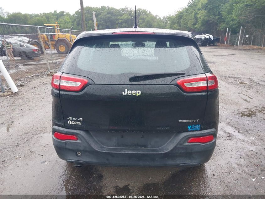 2016 Jeep Cherokee Sport VIN: 1C4PJMAB5GW174205 Lot: 42598253