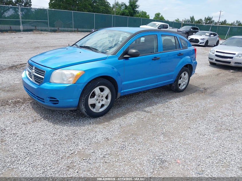2008 DODGE CALIBER VIN: 1B3HB48B48D510089
