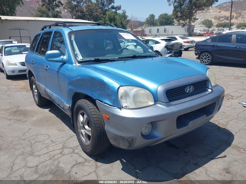 KM8SC13E84U571243 2004 Hyundai Santa Fe Gls/Lx auction photo 1