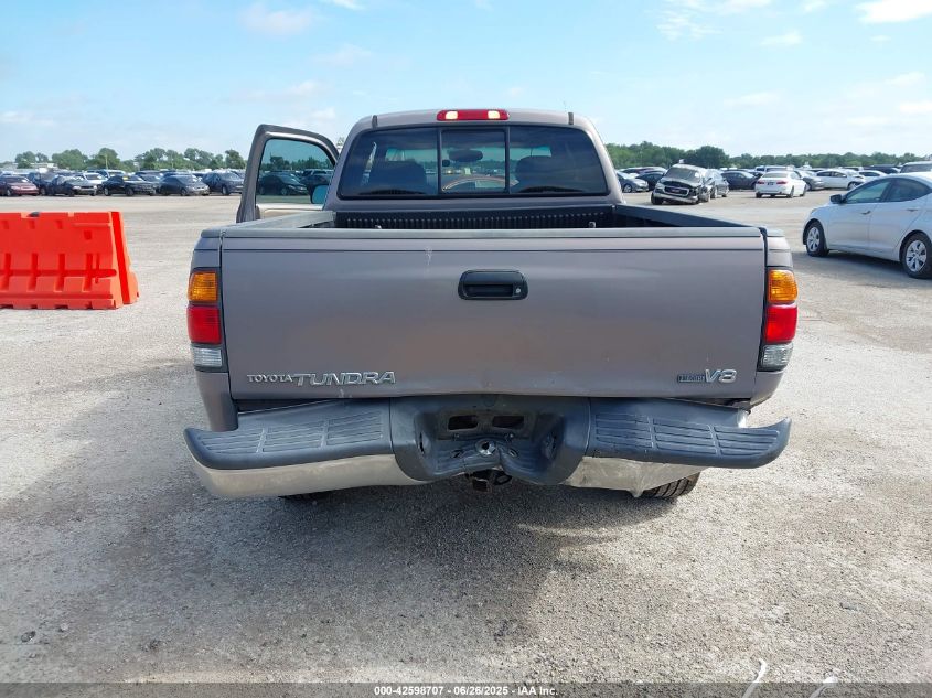 2002 Toyota Tundra Ltd V8 VIN: 5TBRT38112S278928 Lot: 42598707