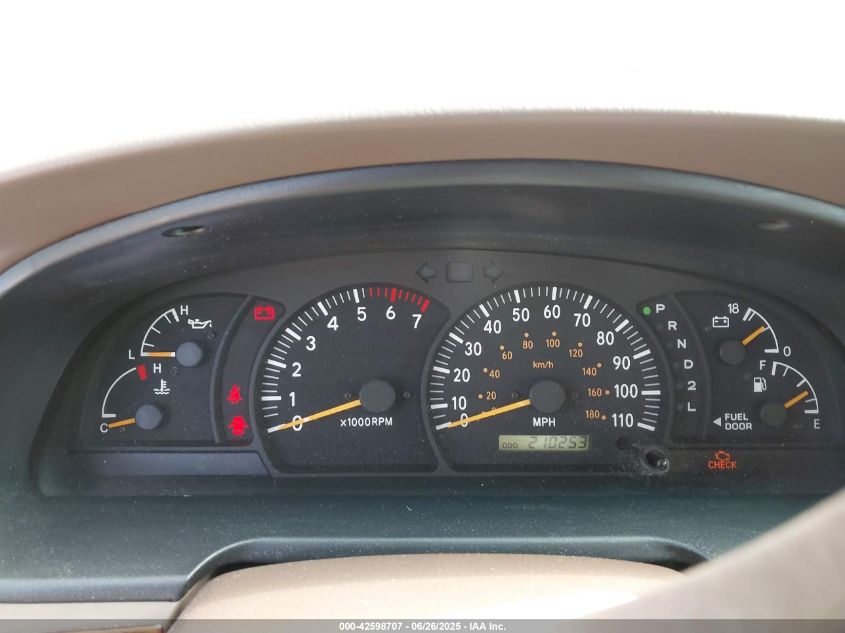 2002 Toyota Tundra Ltd V8 VIN: 5TBRT38112S278928 Lot: 42598707