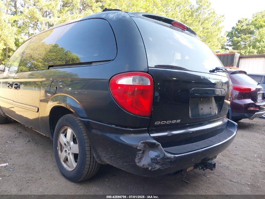 2007 Dodge Grand Caravan Sxt VIN: 2D4GP44L27R247500 Lot: 42598798