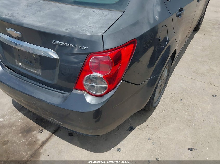 2013 Chevrolet Sonic Lt Auto VIN: 1G1JC5SH9D4230557 Lot: 42598948