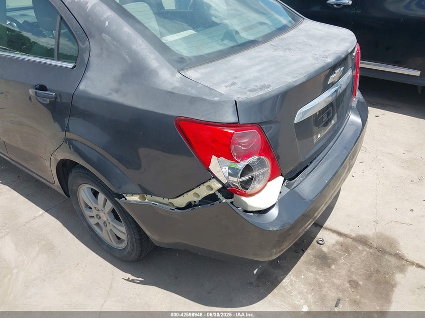 2013 Chevrolet Sonic Lt Auto VIN: 1G1JC5SH9D4230557 Lot: 42598948