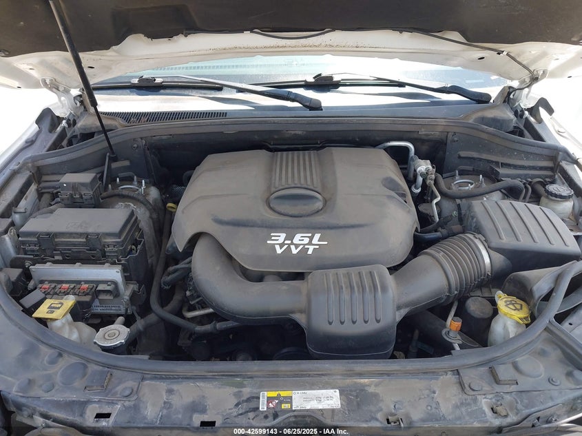 2013 DODGE DURANGO VIN: 1C4RDHAG0DC669587