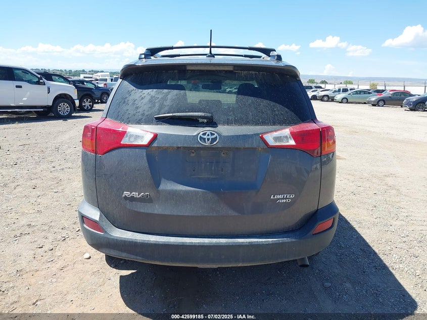 2014 TOYOTA RAV4 LIMITED - 2T3DFREVXEW187629