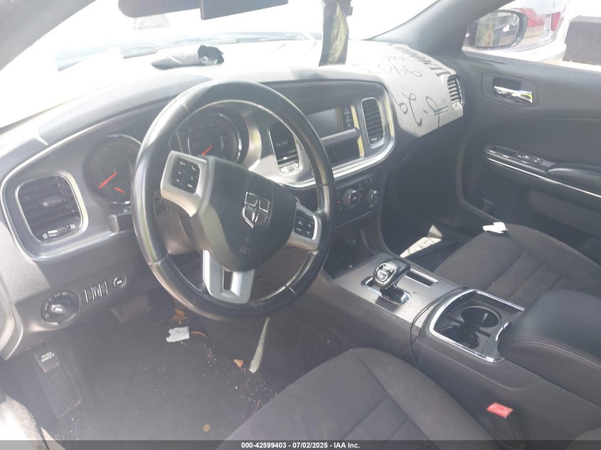 2012 DODGE CHARGER VIN: 2C3CDXBG8CH128656