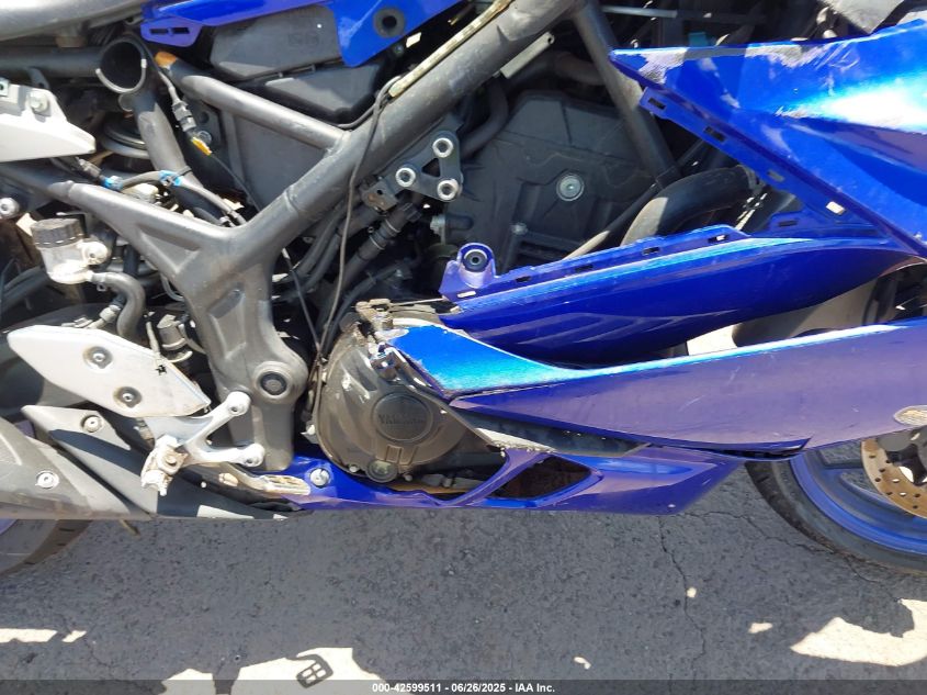 2020 Yamaha Yzfr3 A VIN: MH3RH18Y5LK003664 Lot: 42599511
