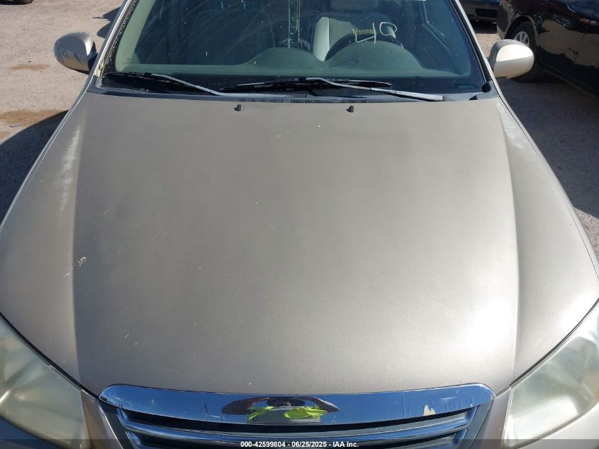 2008 Kia Spectra Ex VIN: KNAFE122085508156 Lot: 42599804