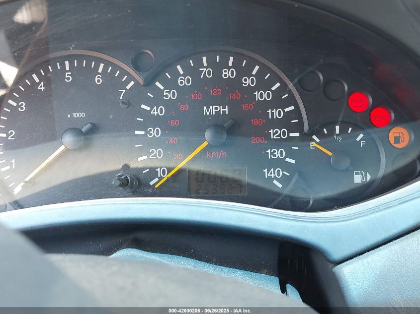 2000 Ford Focus Se VIN: 1FAFP3434YW125500 Lot: 42600206