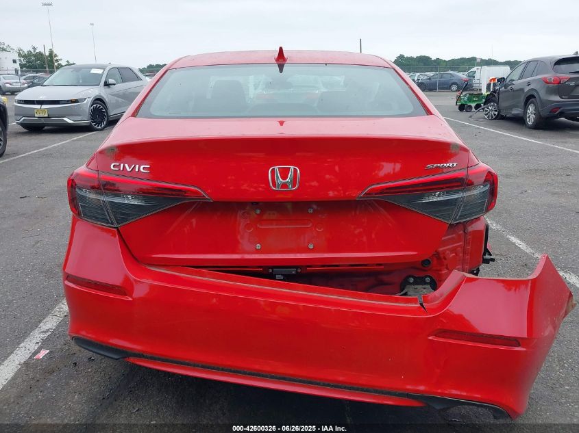 2023 Honda Civic Sport VIN: 2HGFE2F53PH549192 Lot: 42600326