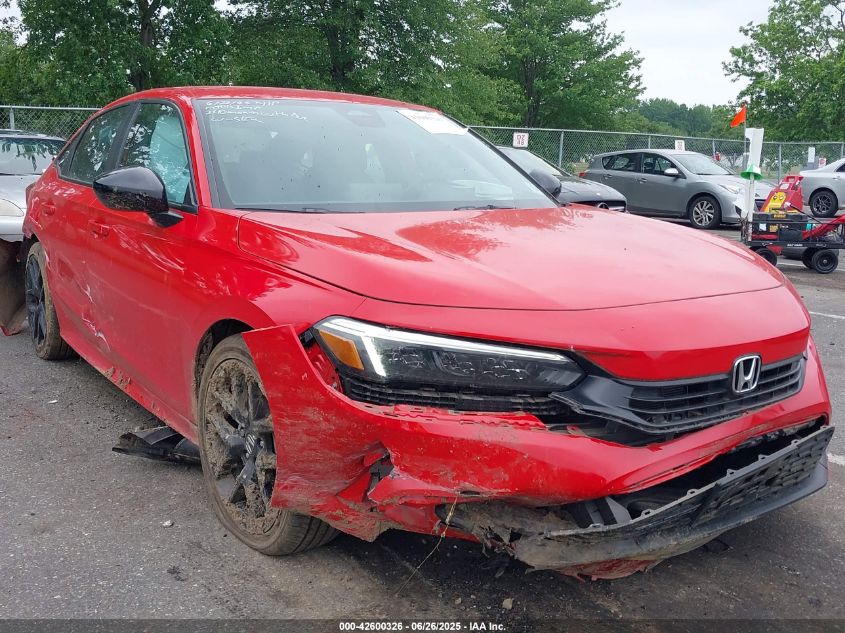 2023 Honda Civic Sport VIN: 2HGFE2F53PH549192 Lot: 42600326