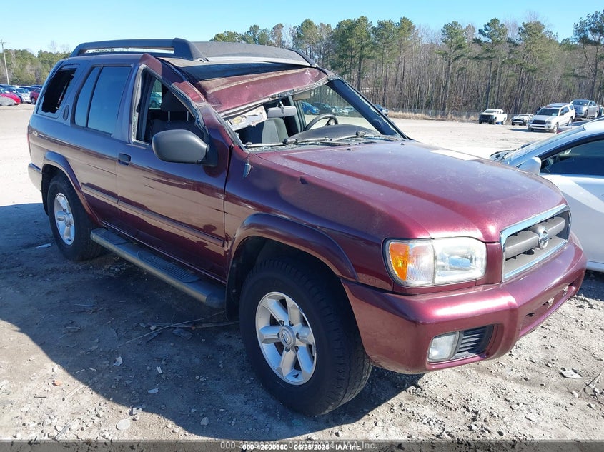 JN8DR09Y83W836757 2003 Nissan Pathfinder Se auction photo 1