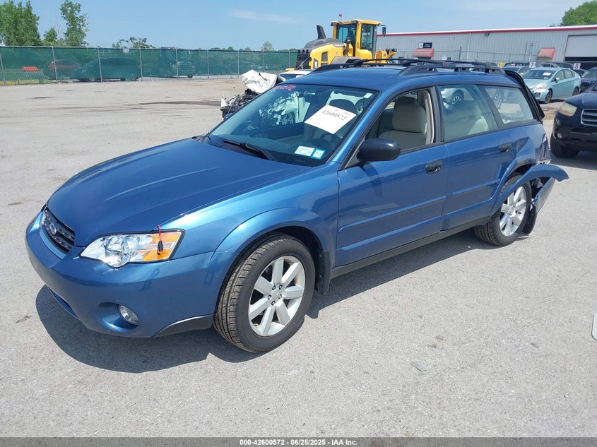2007 SUBARU OUTBACK VIN: 4S4BP61C977321595