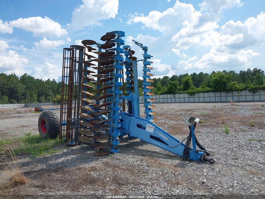 504988 2023 Lemken 9/700 Ka Compact Disc Harrow auction photo 1