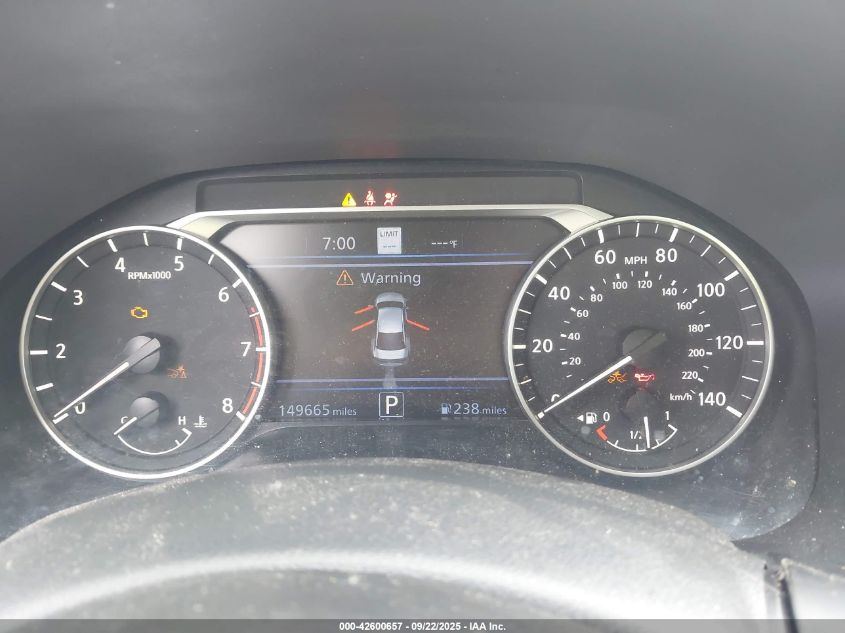 2021 Nissan Altima Sl Fwd VIN: 1N4BL4EV1MN373655 Lot: 42600657