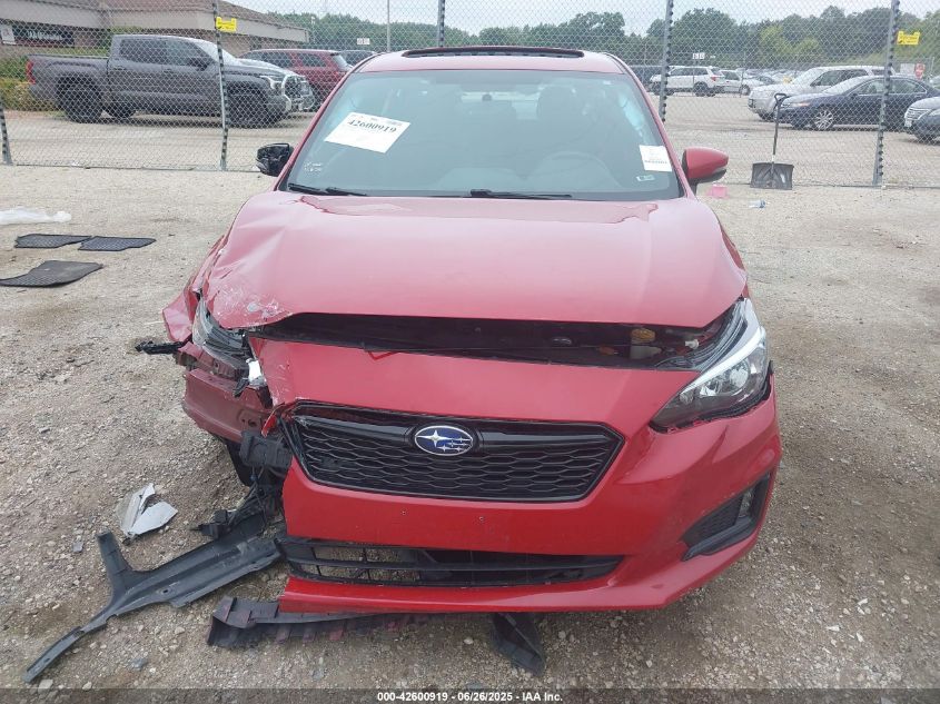 2018 Subaru Impreza 2.0I Sport VIN: 4S3GKAM62J3606834 Lot: 42600919