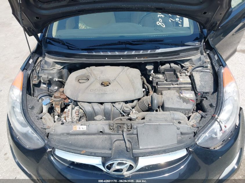 2013 Hyundai Elantra Gls VIN: KMHDH4AE3DU646610 Lot: 42601178